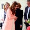 Kate Middleton à la Naomi House dans le Hampshire le 29 avril 2013 dans le cadre de son patronage de East Anglia's Children's Hospices et de la Children's Hospice Week.