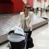 La jolie Kristin Cavallari arrive avec son fils Camden à l'aéroport LAX de Los Angeles, le 30 avril 2013.