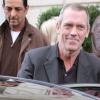 Hugh Laurie sort des studios de la radio RTL à Paris, le 29 avril 2013.