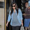 Kim Kardashian quitte l'hôtel The Dorschester à Londres. Le 2 mai 2013.