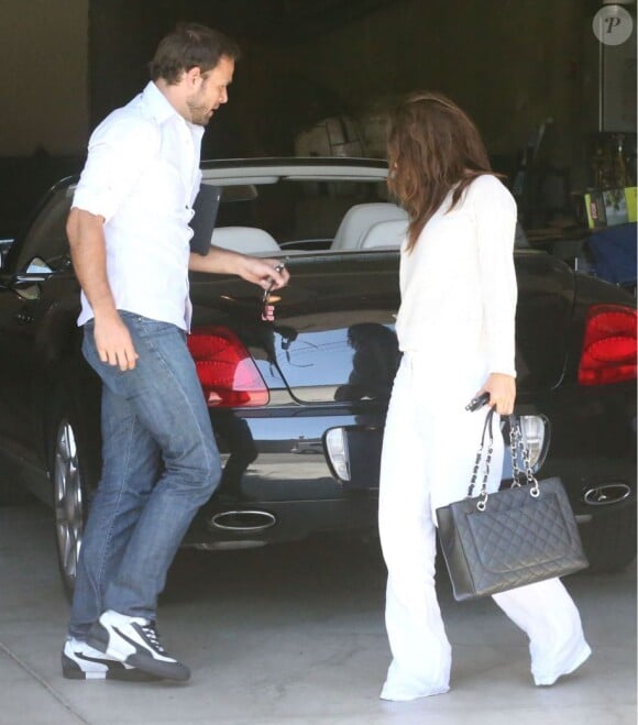 Exclu - Eva Longoria et Ernesto Arguello à West Hollywood le dimanche 21 avril 2013 