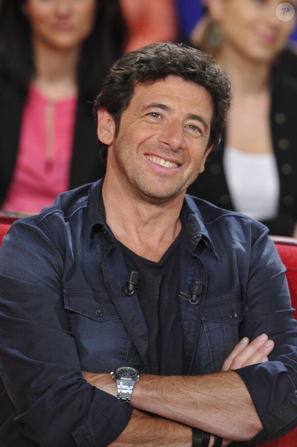 Patrick Bruel - Enregistrement de l'émission "Vivement Dimanche" à Paris le 20 mars 2013.