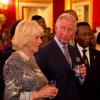 Le prince Charles et Camilla Parker Bowles organisaient le 7 mai 2013 au palais St James, à Londres, une réception en l'honneur de la communauté britannico-caribéenne.