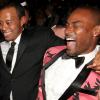 Tyson Beckford et Tiger Woods complètement ivre lors de l'after du gala MET ball à New York, le 6 mai 2013.