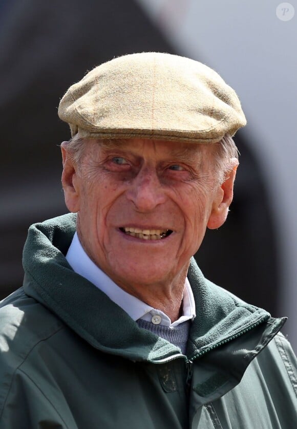 Le prince Philip, duc d'Edimbourg au deuxième jour du Windsor Horse Show, le 9 mai 2013
