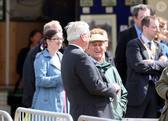 Le prince Philip, duc d'Edimbourg au deuxième jour du Windsor Horse Show, le 9 mai 2013