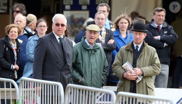 Le prince Philip, duc d'Edimbourg au deuxième jour du Windsor Horse Show, le 9 mai 2013