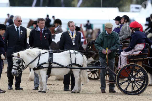 Le prince Philip, duc d'Edimbourg au deuxième jour du Windsor Horse Show, le 9 mai 2013