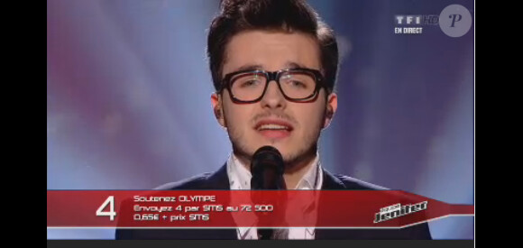 Olympe dans The Voice 2, samedi 11 mai 2013 sur TF1