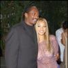 Beyoncé et son père Mathew Knowles à Los Angeles, le 6 mars 2002.