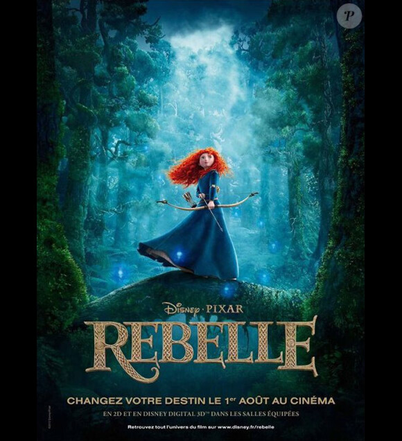 Affiche du film Rebelle des studios Disney