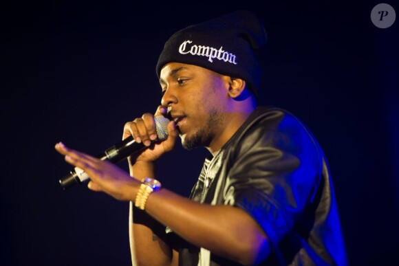 Kendrick Lamar en concert à l'Hammersmith Apollo à Londres, le 20 janvier 2013.
