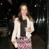Pippa Middleton quittant le Loulou's au milieu de la nuit le 9 mai 2013, bien ''entamée''...