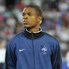 Loïc Rémy lors du match France - Chilie au Stade de la Mosson à Montpellier le 10 août 2011