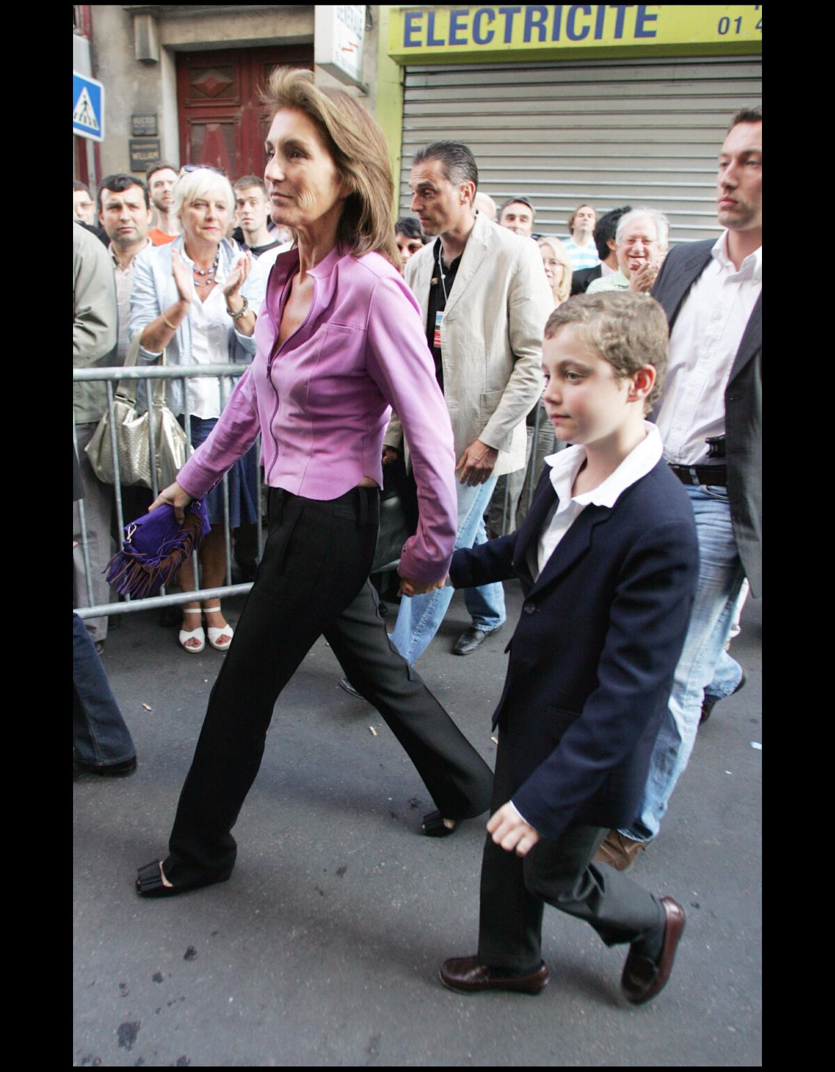 Photo : CECILA SARKOZY ET SON FILS LOUIS - NICOLAS SARKOZY AU SECOND ...