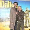 Ramzy Bedia et Eric Judor lors de la présentation des Dalton à Paris le 28 novembre 2004