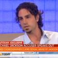 Wade Robson, invité de Matt Lauer dans "Today", raconte les sévices que lui a fait subir Michael Jaskson. sur la chaîne ABC, le 16 mai 2013.