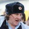 Gérard Depardieu à Saransk en février 2013.