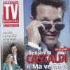 Benjamin Castaldi en couverture de TV Magazine