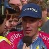 Philippe Gaumont lors de sa victoire lors de la classique Gand-Wevelgem en 1997. L'ancien coureur est mort à Arras le 17 mai 2013 à 40 ans, trois semaines après un accident cardiaque.