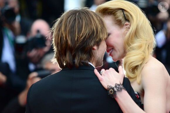Nicole Kidman et Keith Urban lors de la montée des marches du film Inside Llewyn Davis au Palais des Festivals, à Cannes, le 19 mai 2013.
