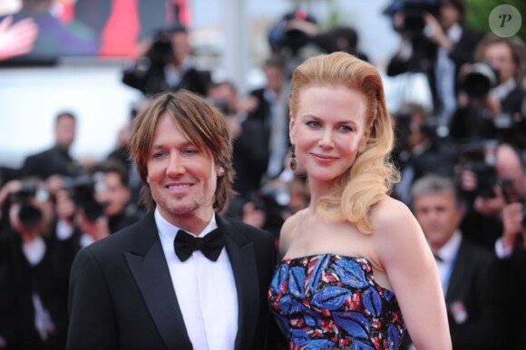 Nicole Kidman et Keith Urban lors de la montée des marches du film Inside Llewyn Davis au Palais des Festivals, à Cannes, le 19 mai 2013.