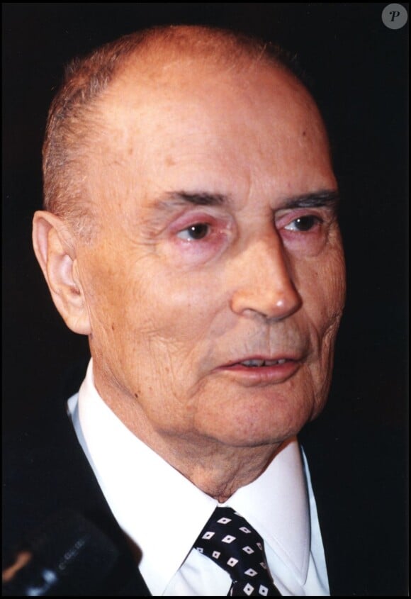 François Mitterrand le 17 mars 1995.