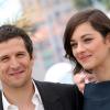 Guillaume Canet et Marion Cotillard lors du photocall du film Blood Ties au 66e Festival du film de Cannes, le 20 mai 2013.