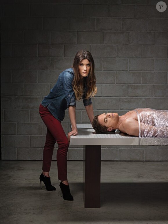 Jennifer Carpenter et Michael C. Hall - image promo de la saison 8 de "Dexter" attendue le 30 juin 2013 sur Showtime.
