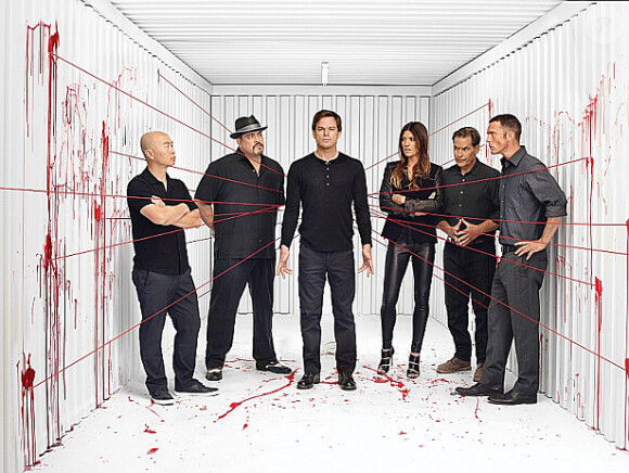 Image promo de la saison 8 de "Dexter" attendue le 30 juin 2013 sur Showtime.