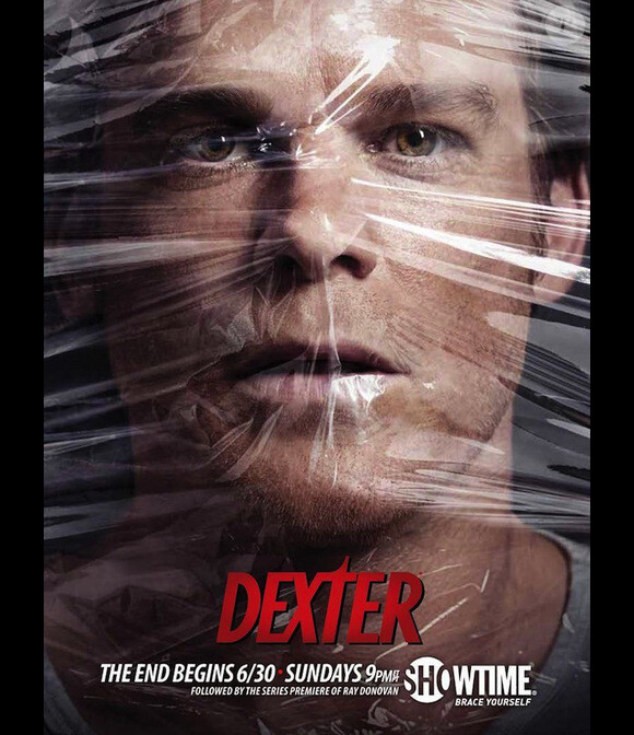 Poster promo de la saison 8 de "Dexter" attendue le 30 juin 2013 sur Showtime.