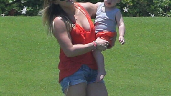 Hilary Duff : Complicité ensoleillée avec son mari et leur fils Luca