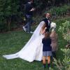 Mariage de Donald Faison (Turk dans Scrubs) et CaCee Cobb le 15 décembre 2012 dans la maison de Zach Braff à Los Angeles.