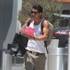 Saïd Taghmaoui à la sortie d'un cours de gym à Los Angeles, le 20 mai 2013.