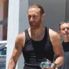 David Guetta à la sortie d'un cours de gym à Los Angeles, le 20 mai 2013.