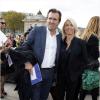 Christophe Lambert et sa femme Marie-Sara - Le 28 septembre 2012 à Paris