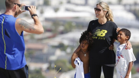 Heidi Klum : Du sport en famille avant le tapis rouge de Cannes