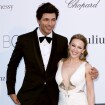 amfAR : Kylie Minogue et son chéri Andres Velencoso amoureux sur tapis rouge