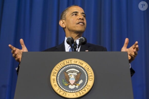 Barack Obama à Washington, le 23 mai 2013.