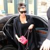 Kim Kardashian arrive au studio L7 de Karl Lagerfeld pour un shooting photo. Paris, le 22 mai 2013.