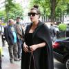 Kim Kardashian arrive à l'hôtel George V. Paris, le 22 mai 2013.