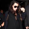 Kim Kardashian de retour à Los Angeles, le 23 mai 2013.