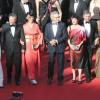 Nicole Kidman, Ang Lee, Naomi Kawase, Steven Spielberg, Lynne Ramsay, Daniel Auteuil et Vidya Balan lors de la montée des marches pour la clôture du Festival de Cannes le 26 mai 2013