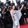 Asia Argento sur les marches - Clôture du 66e Festival du film de Cannes, le 26 mai 2013.