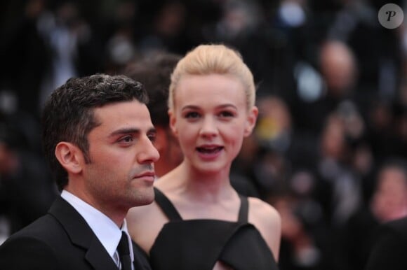 Oscar Isaac au côté de Carey Mulligan au Palais Des Festivals, Cannes, le 19 mai 2013.