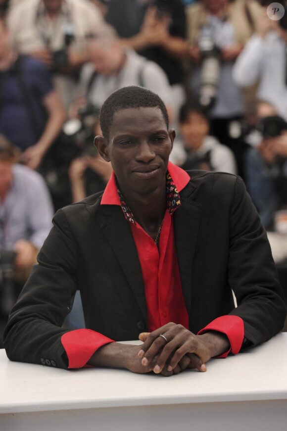 Souleymane Démé au photocall de Grigris au Palais des Festivals, Cannes, le 22 mai 2013.