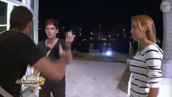 Samir s'explique avec Geoffrey dans Les Anges de la télé-réalité 5 le lundi 27 mai 2013 sur NRJ 12