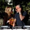 Christian Audigier et sa petite amie Nathalie Sorensen le 27 mai 2013 lors du Memorial Day à Malibu.