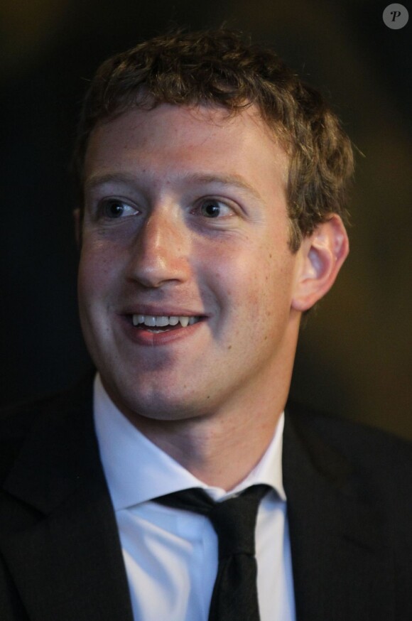 Mark Zuckerberg à Moscou, le 1er octobre 2012.