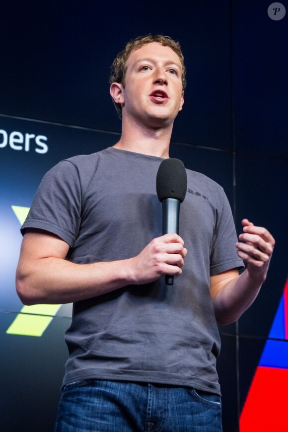 Mark Zuckerberg à Moscou, le 1er octobre 2012.